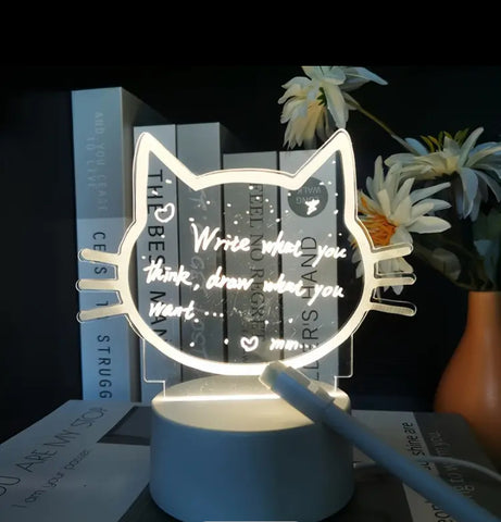 Cat Message Light