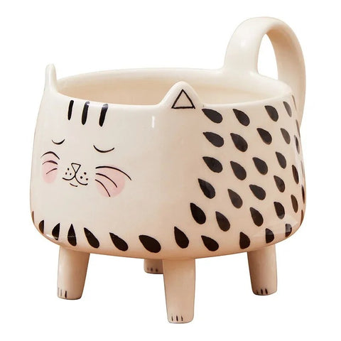 Ceramic Cat Mug / Vase